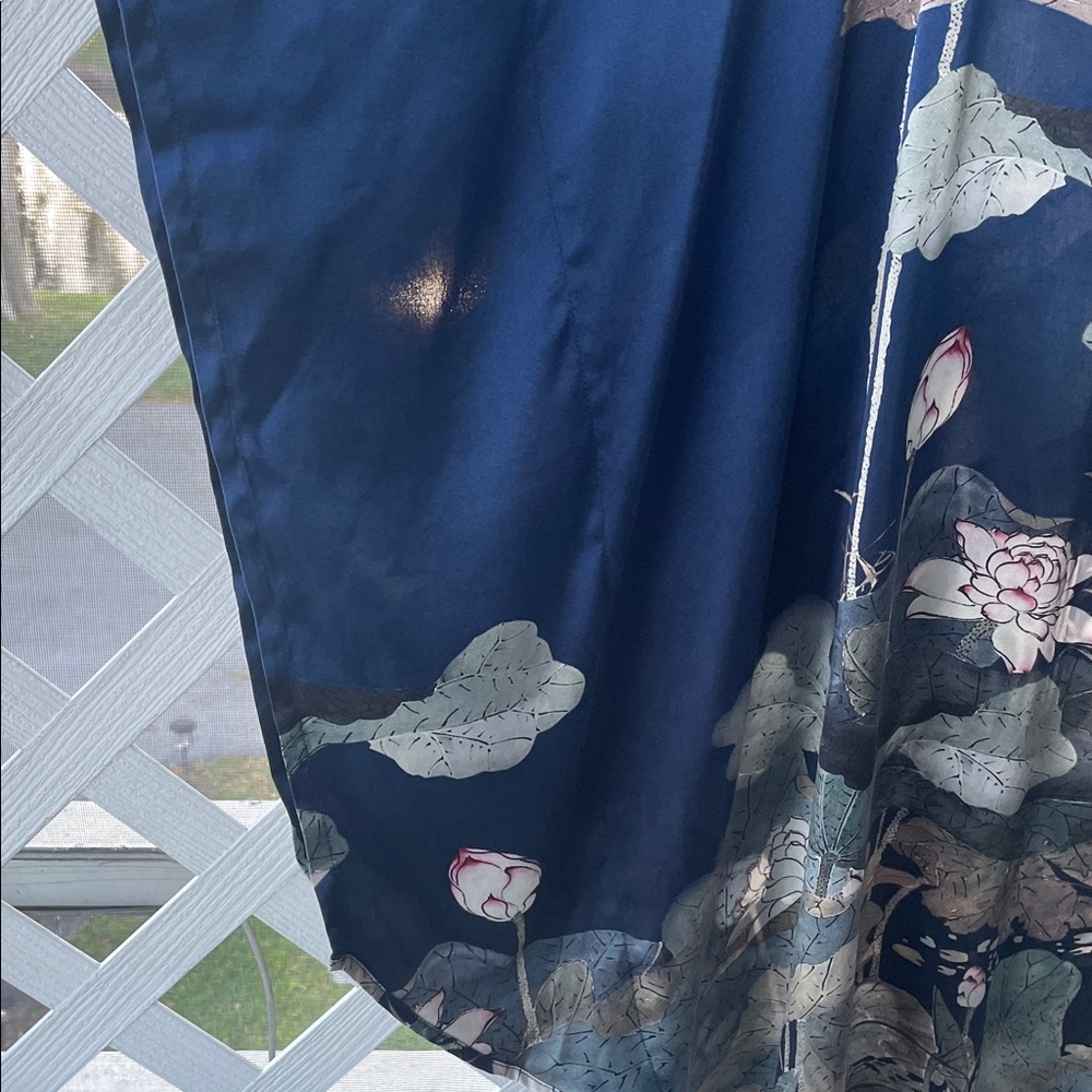 Grace Silk 100% Silk Caftan / Nightgown / Coverup - Picture 8 of 12